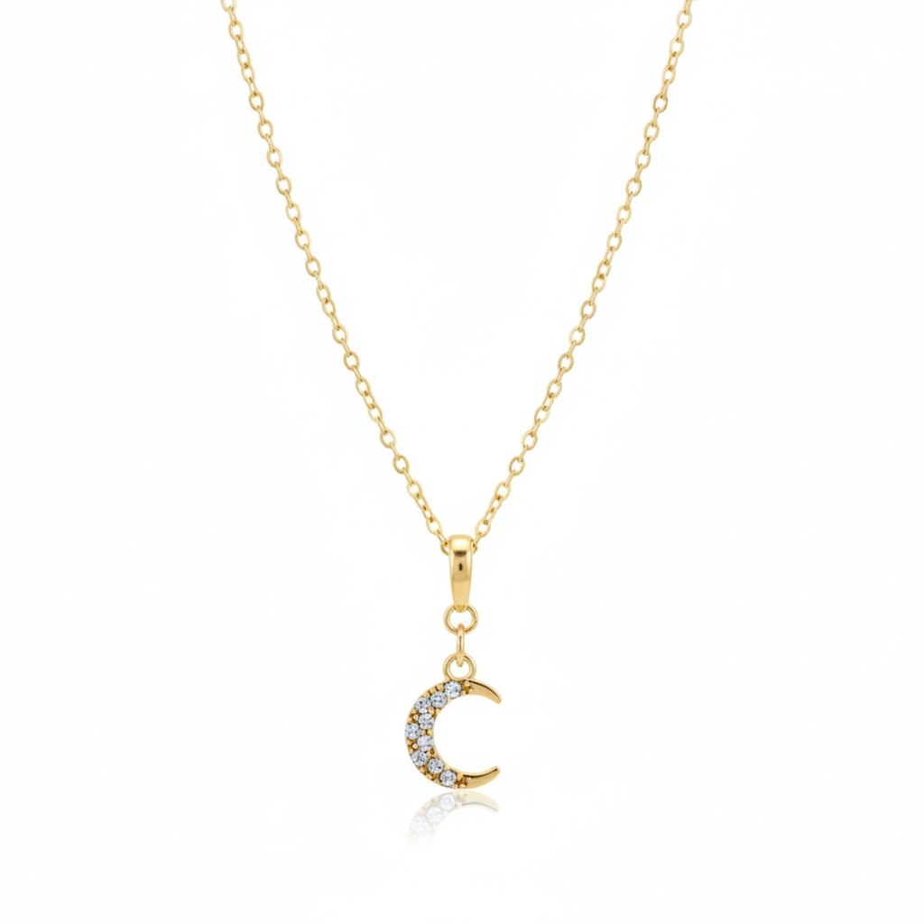 Necklace - Gold (Moon)