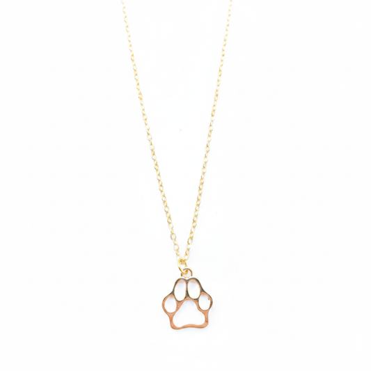 Necklace - Gold (Paw)