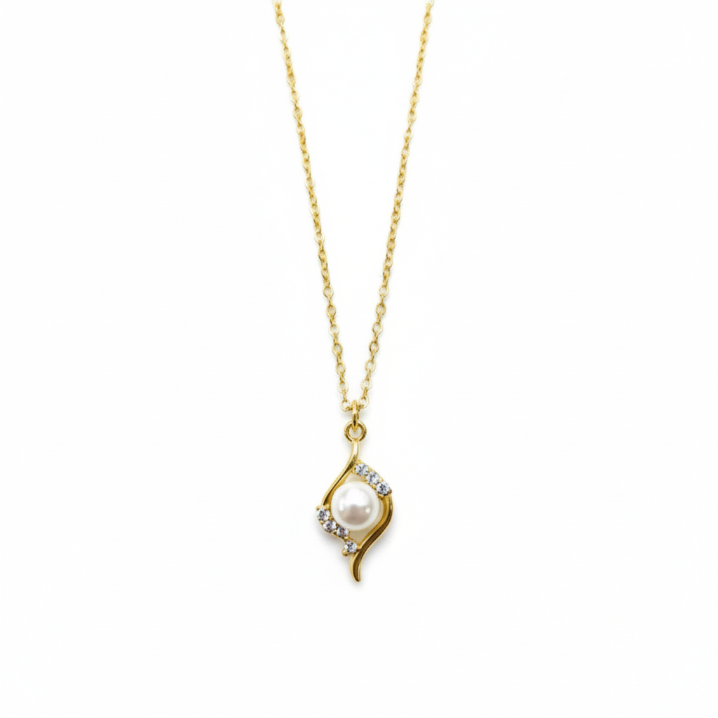 Necklace - Gold (Pearl)