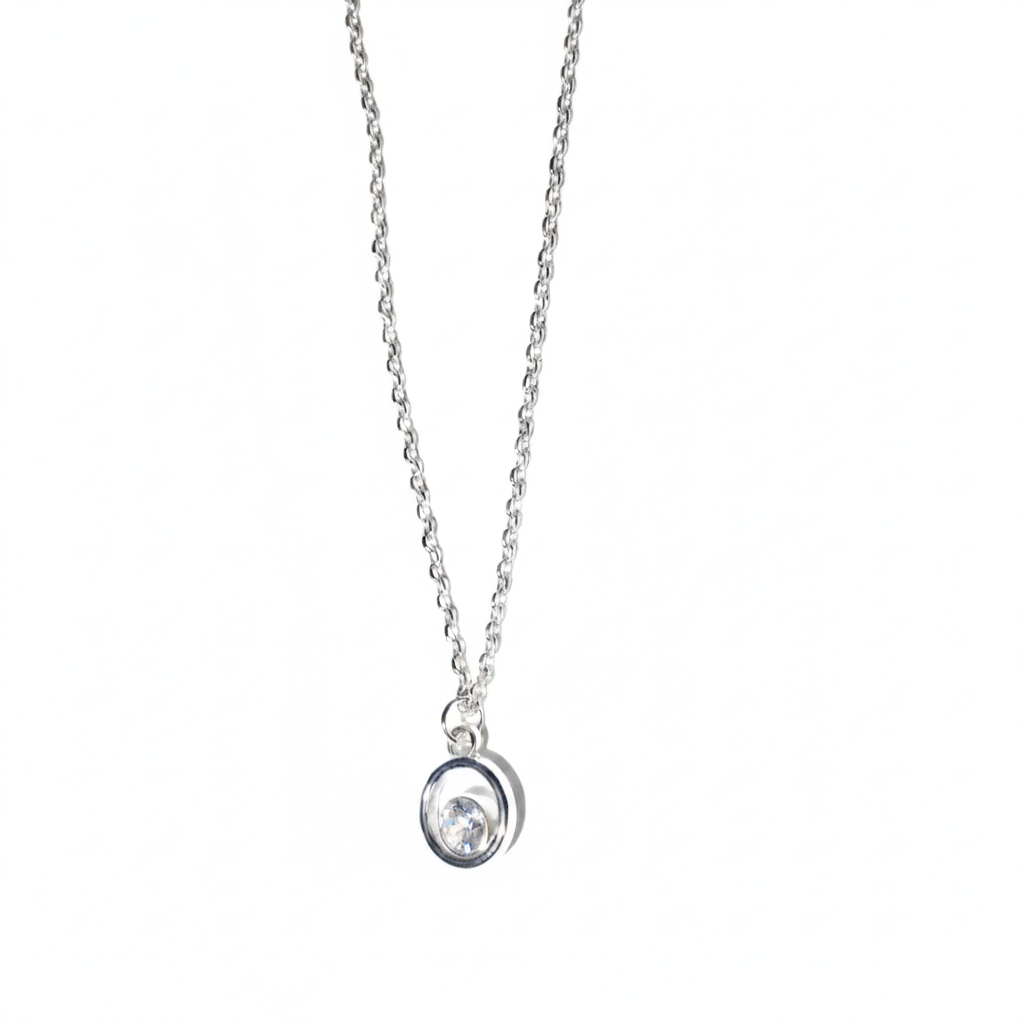 Necklace - Silver (Round)