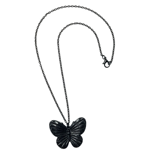 Necklace - Black (Butterfly)