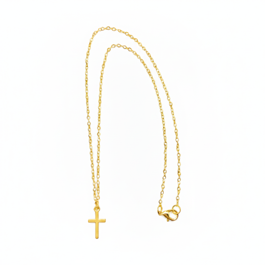 Necklace - Gold (Cross)