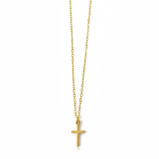 Necklace - Gold (Cross)