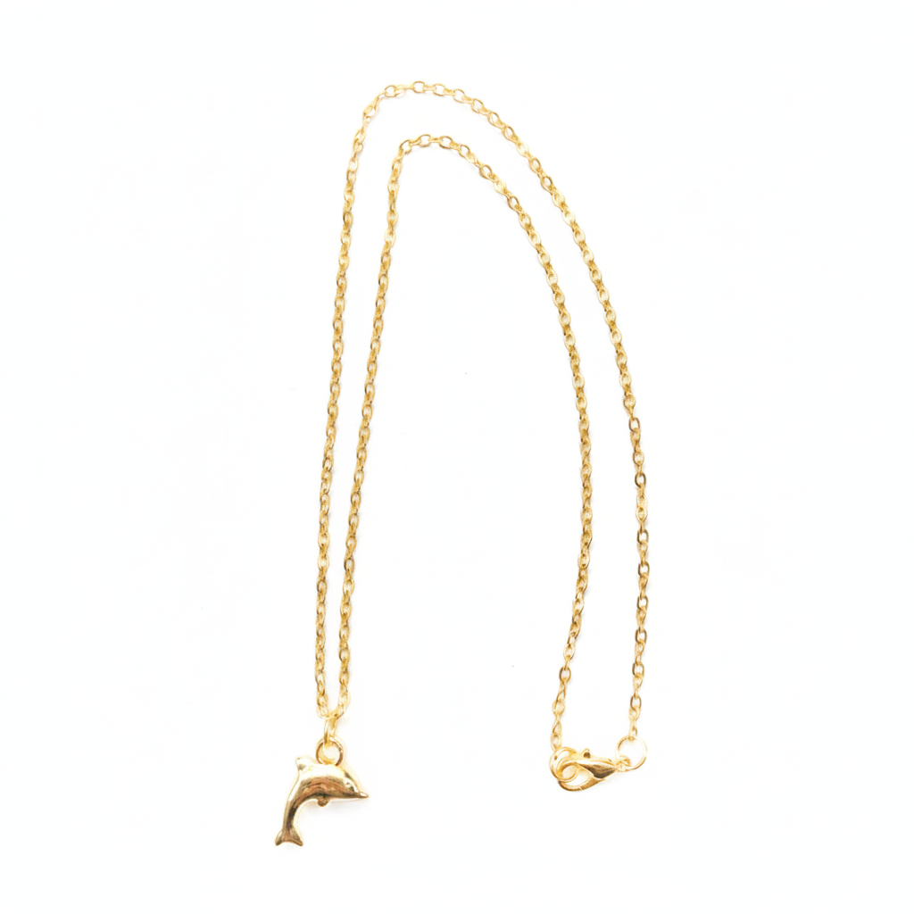 Necklace - Gold (Dolphin)
