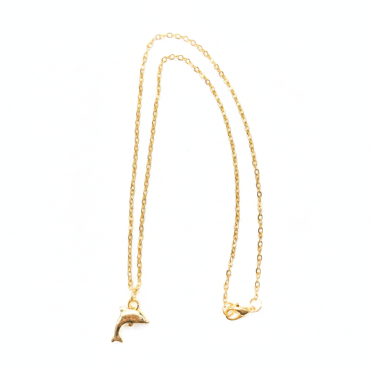 Necklace - Gold (Dolphin)