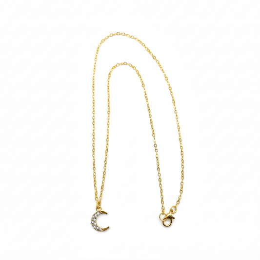 Necklace - Gold (Moon)