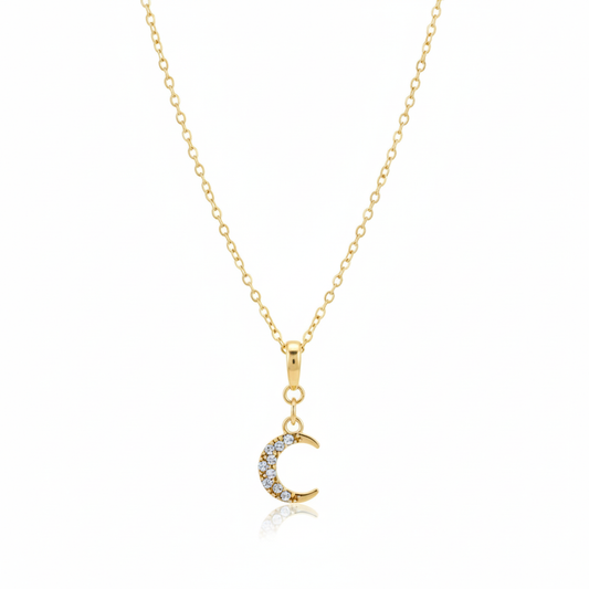 Necklace - Gold (Moon)