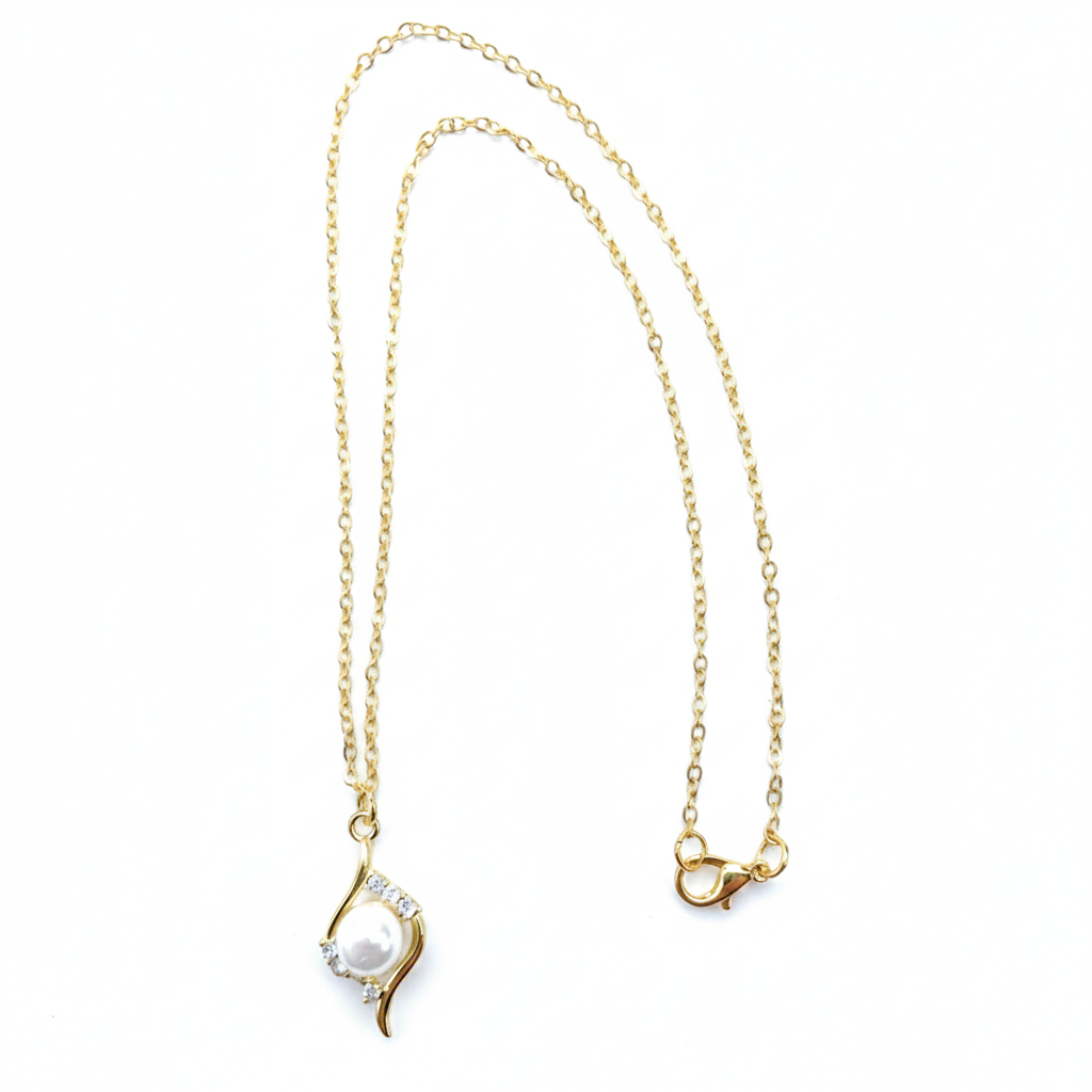Necklace - Gold (Pearl)
