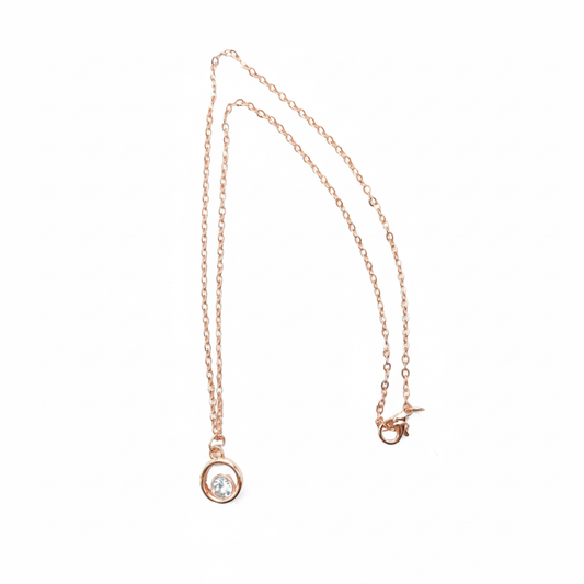 Necklace - Rose Gold (Round)
