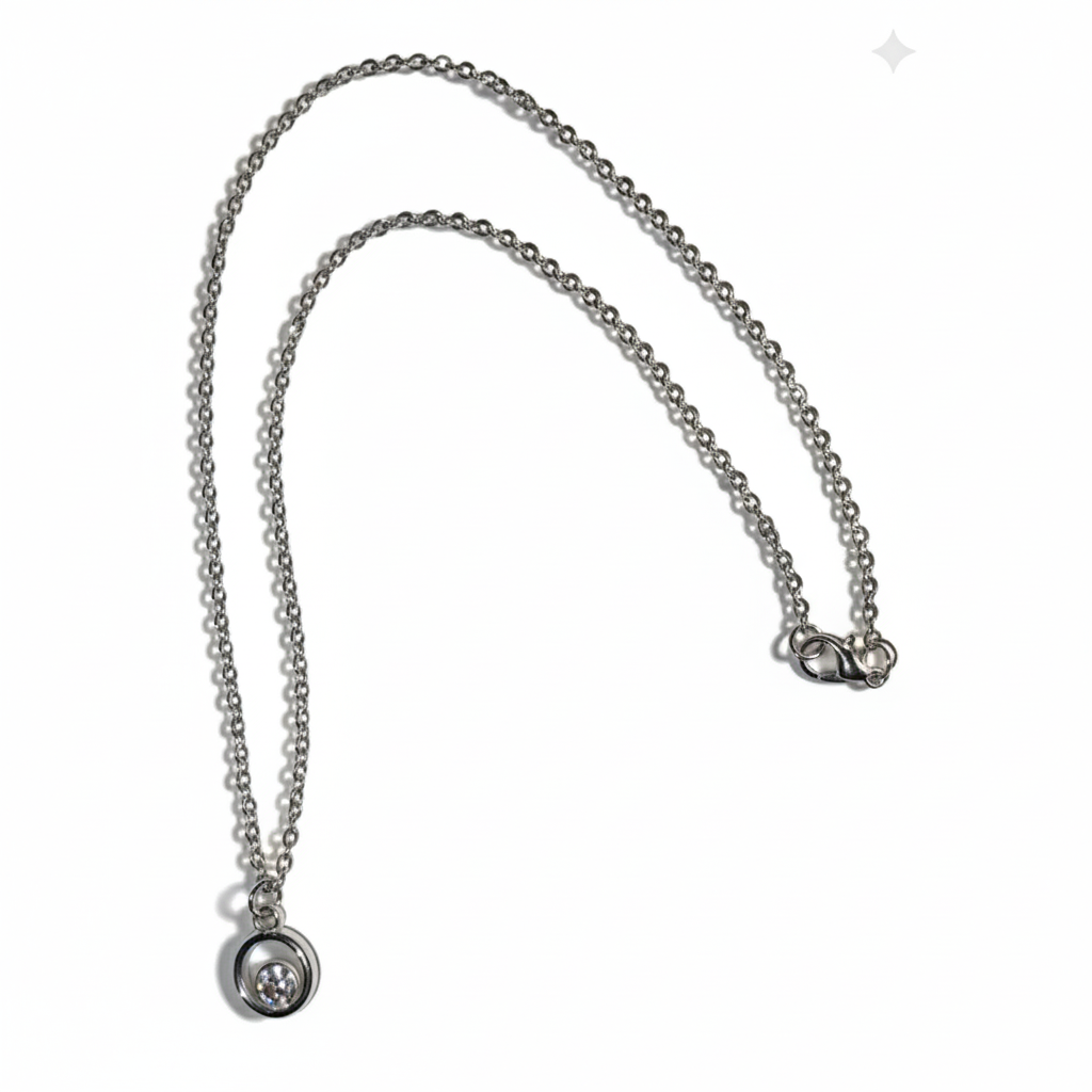 Necklace - Silver (Round)