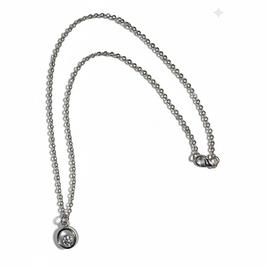 Necklace - Silver (Round)