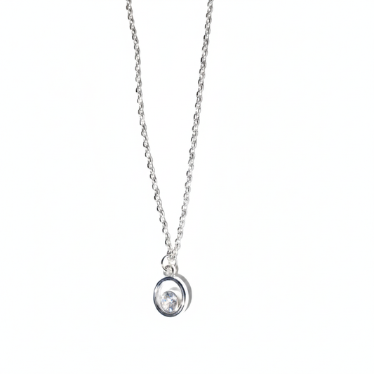 Necklace - Silver (Round)
