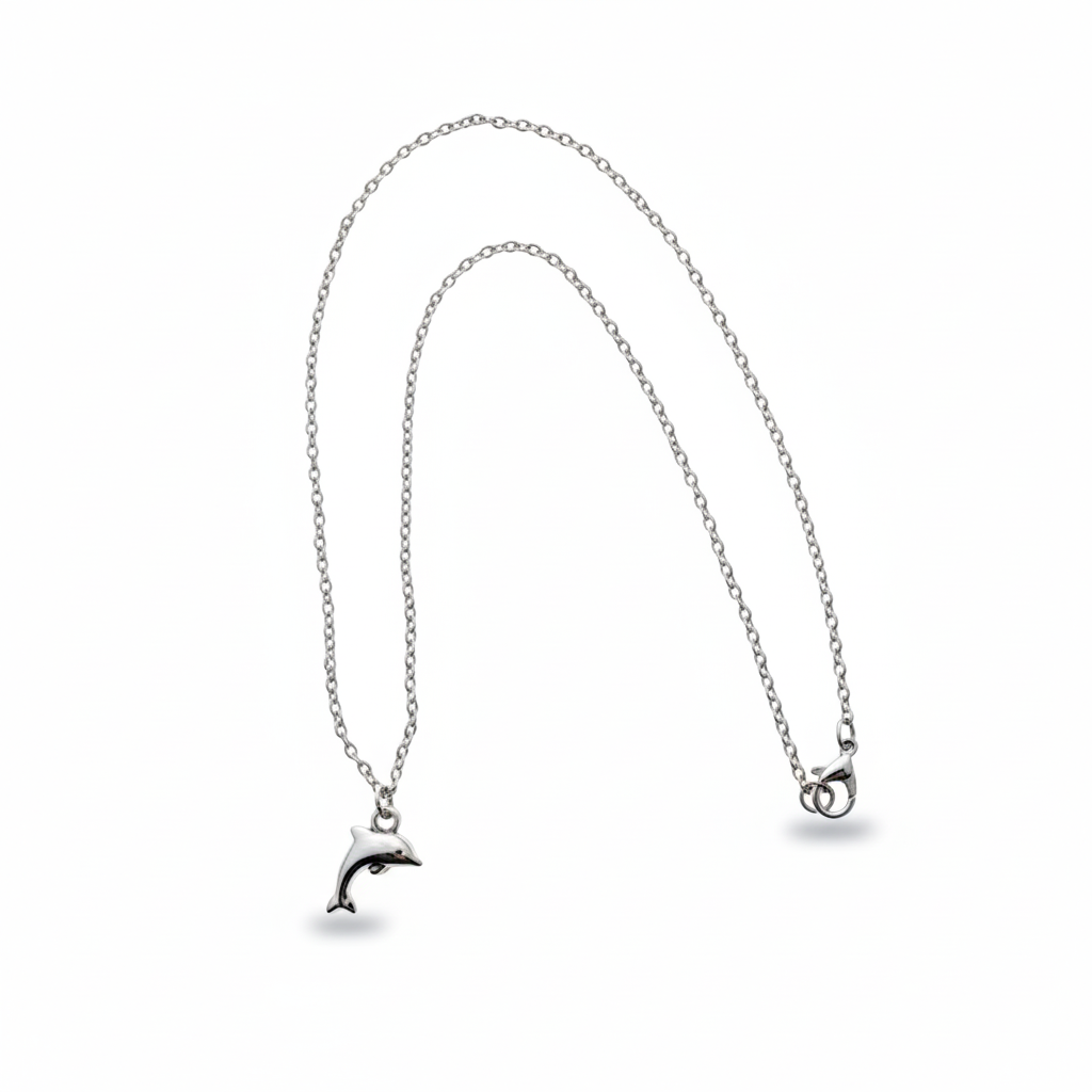 Necklace - Silver (Dolphin)