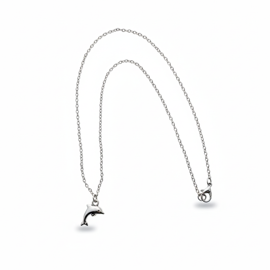 Necklace - Silver (Dolphin)