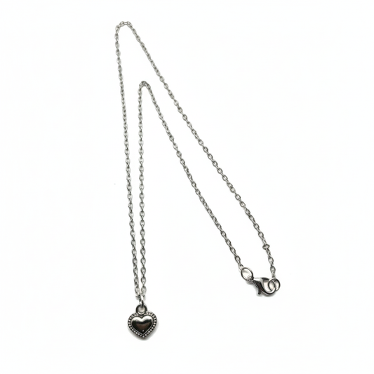 Necklace - Silver (Heart)