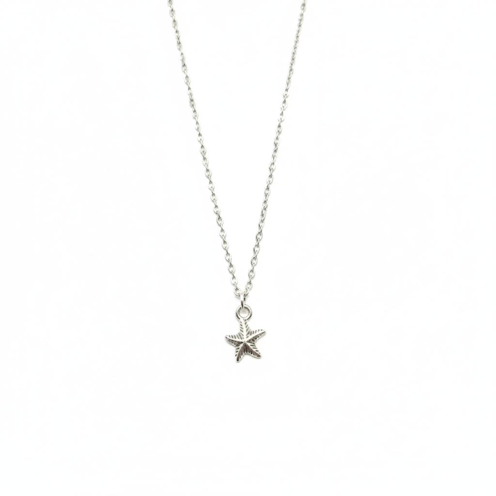 Necklace - Silver (Starfish)