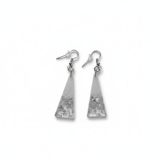 Earrings - Resin (Tapered Triangle)