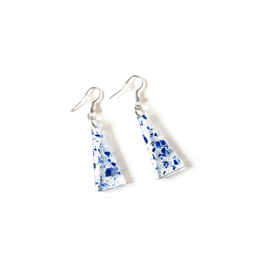 Earrings - Resin (Tapered Triangle)